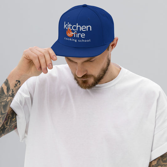 Kitchen on Fire Snapback Hat - Kitchen on Fire STORE