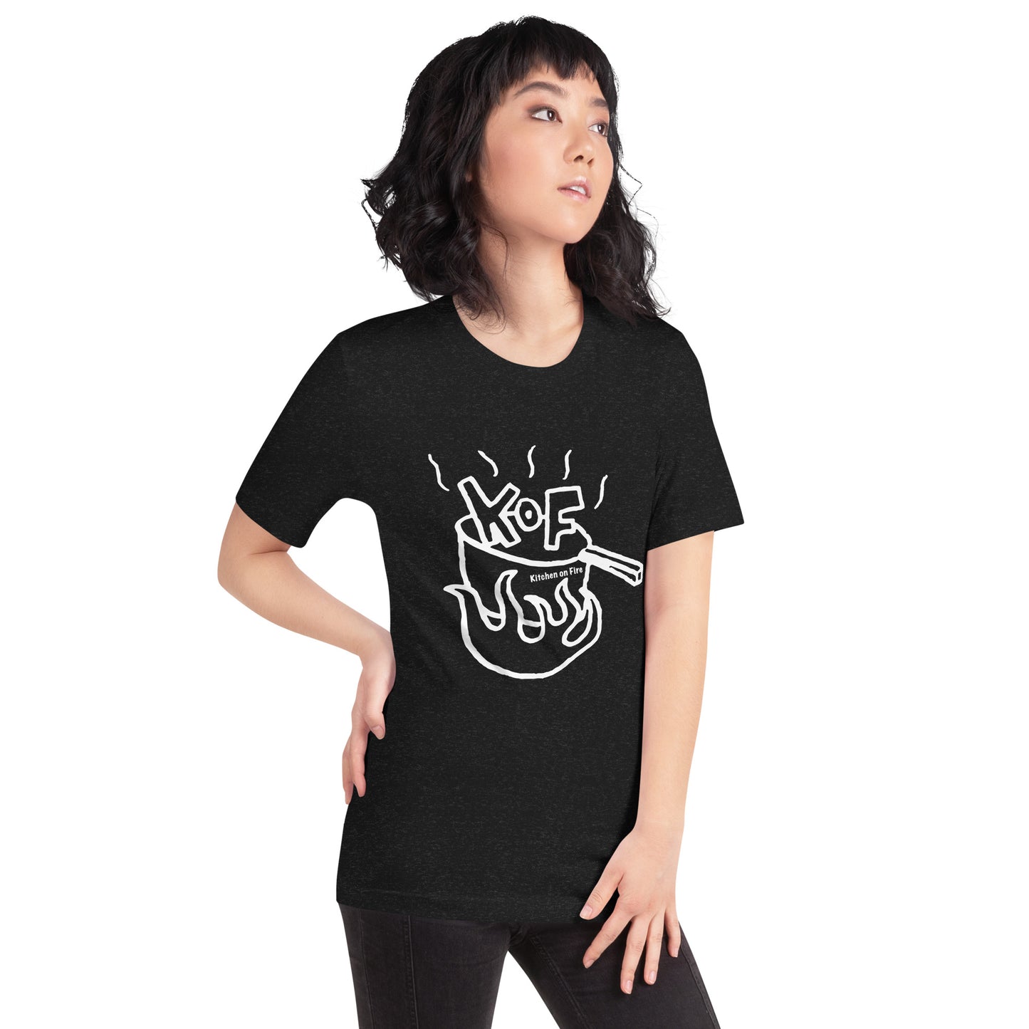 Kof pot, Kitchen on Fire Unisex t-shirt - Kitchen on Fire STORE