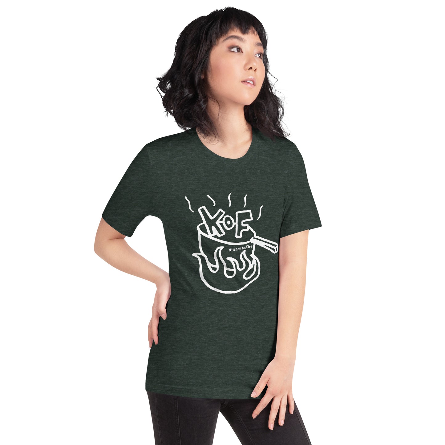 Kof pot, Kitchen on Fire Unisex t-shirt - Kitchen on Fire STORE