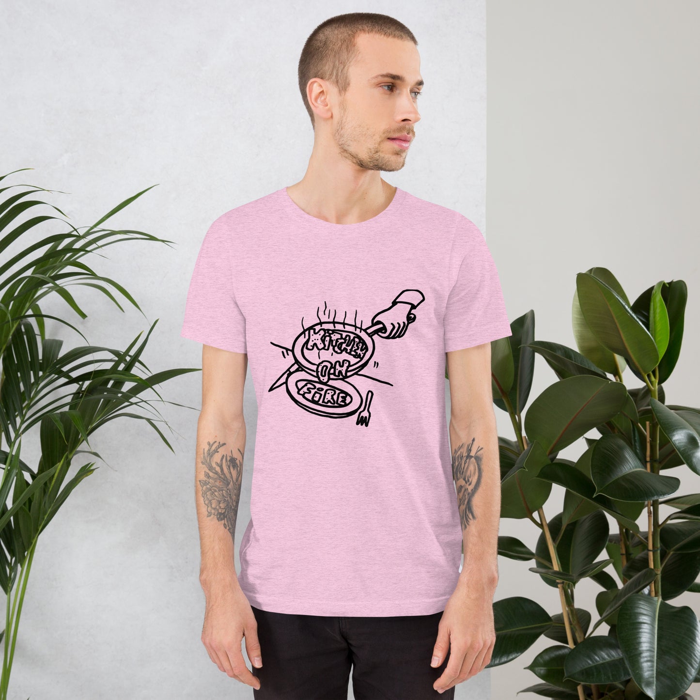 Kitchen on Fire Unisex T-shirt by Kof Pot – Perfect for Food Lovers & Cooking Enthusiasts - Kitchen on Fire STORE