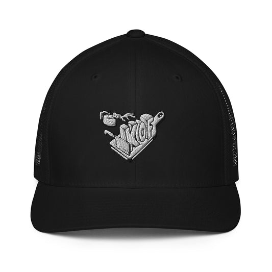 Closed-Back KOF Trucker Cap – Fire Up Your Style with Kitchen on Fire Gear - Kitchen on Fire STORE