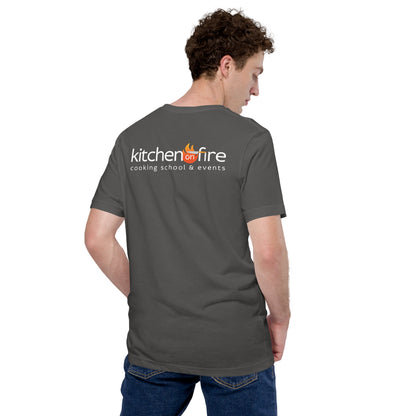 Premium Fit Unisex Tee for Casual and Streetwear Looks - Kitchen on Fire STORE
