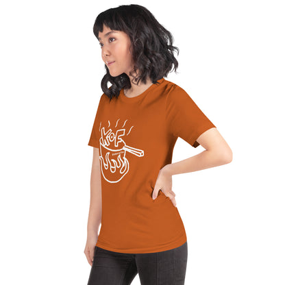 Kof pot, Kitchen on Fire Unisex t-shirt - Kitchen on Fire STORE