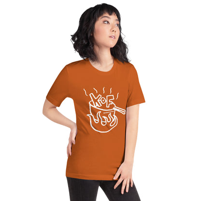 Kof pot, Kitchen on Fire Unisex t-shirt - Kitchen on Fire STORE