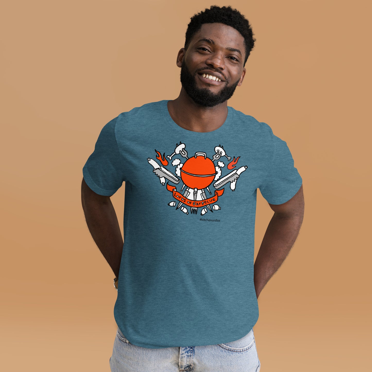 Lord of Barbecue Unisex t-shirt - Kitchen on Fire STORE