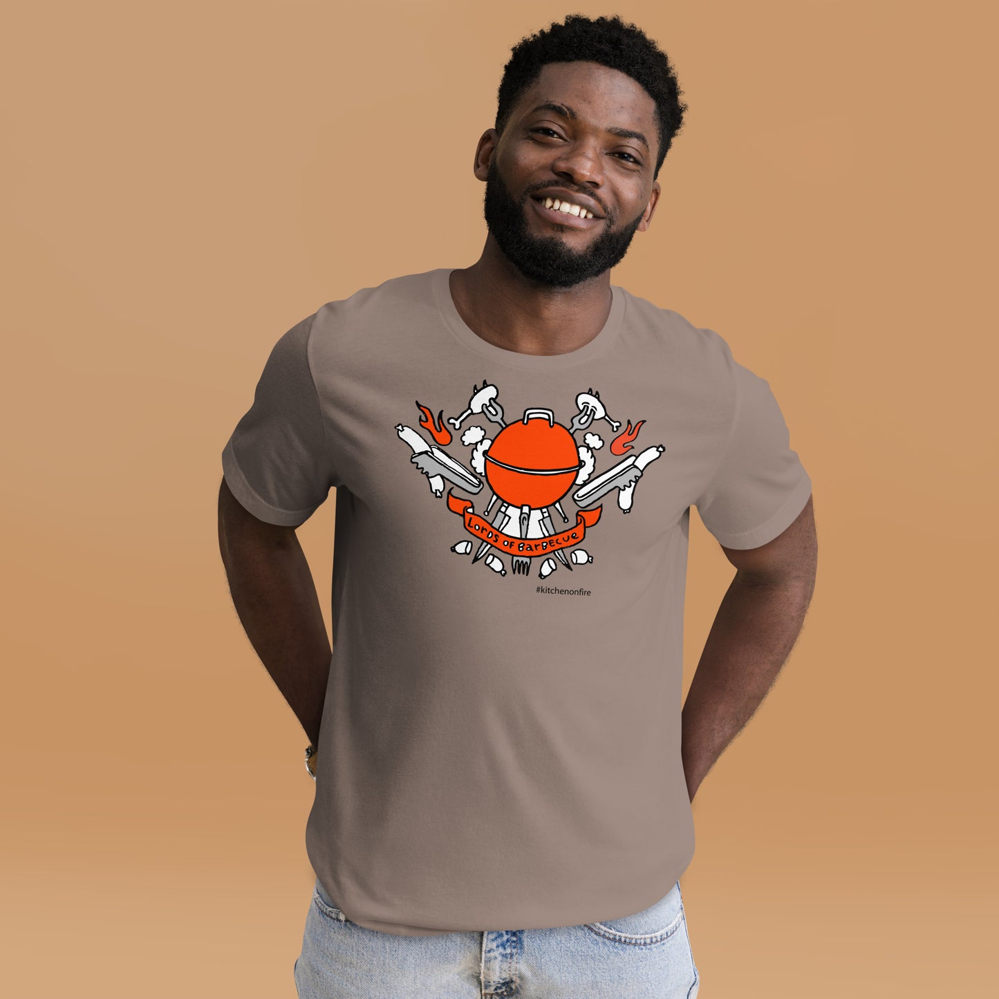 Lord of Barbecue Unisex t-shirt - Kitchen on Fire STORE