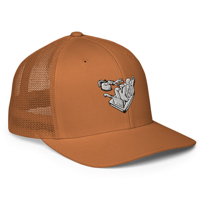 Closed-Back KOF Trucker Cap – Fire Up Your Style with Kitchen on Fire Gear - Kitchen on Fire STORE