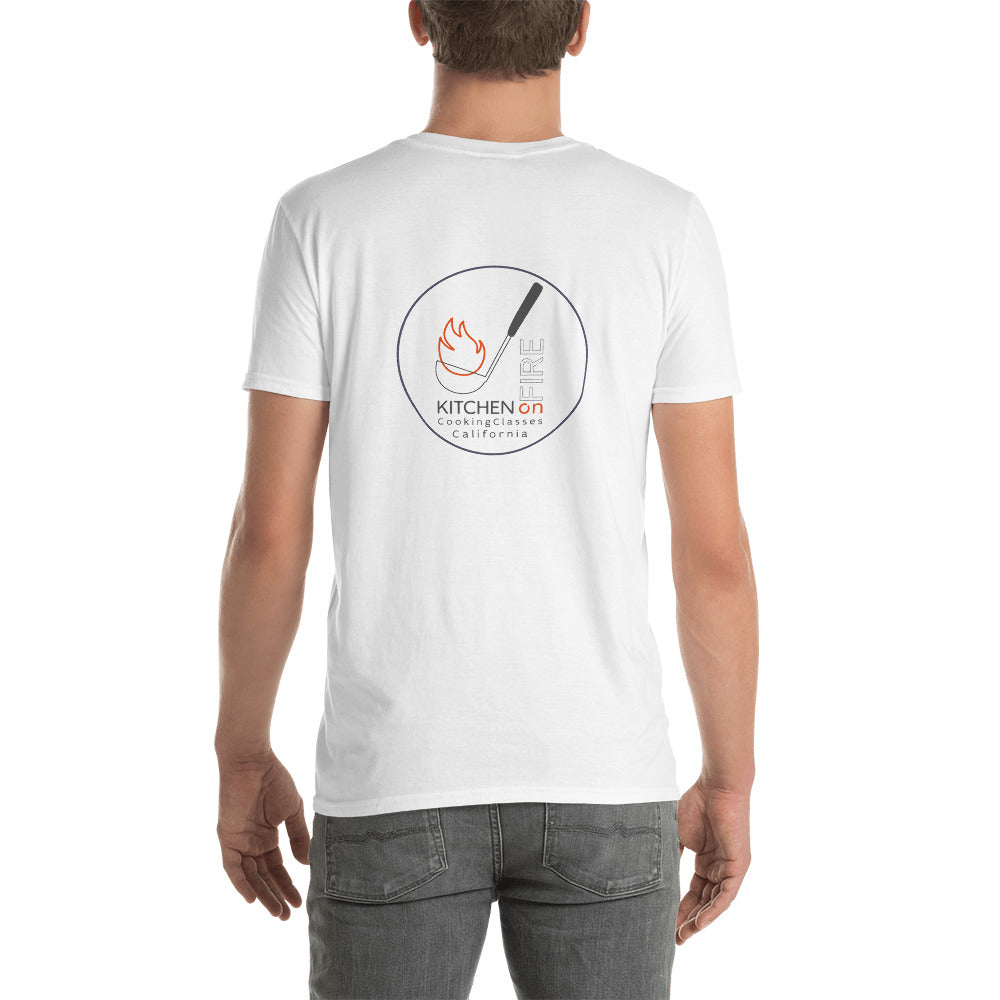 Get Your Spice Together and back Kitchen on Fire Cooking Classes California Short-Sleeve Unisex T-Shirt