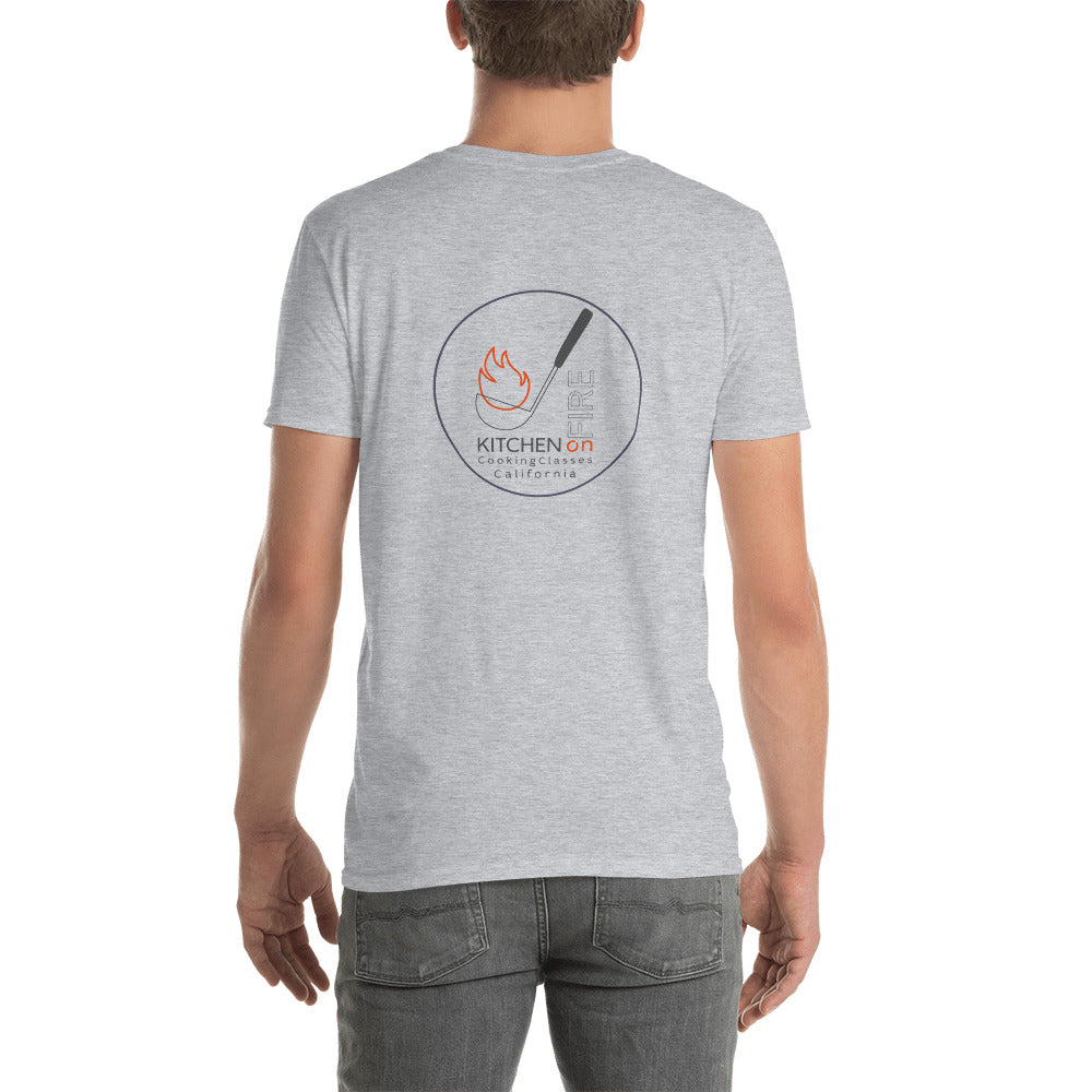Get Your Spice Together and back Kitchen on Fire Cooking Classes California Short-Sleeve Unisex T-Shirt