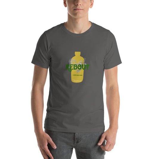 Natural Rebout plants based Drinks  Short-Sleeve Unisex T-Shirt