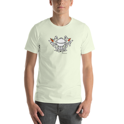 Fire Up the Grill: Lords of Barbecue Short-Sleeve Unisex T-Shirt for BBQ Lovers. - Kitchen on Fire STORE